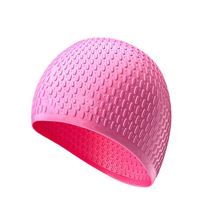 Tropfenförmige Badekappe - Rose - One Size - image 5