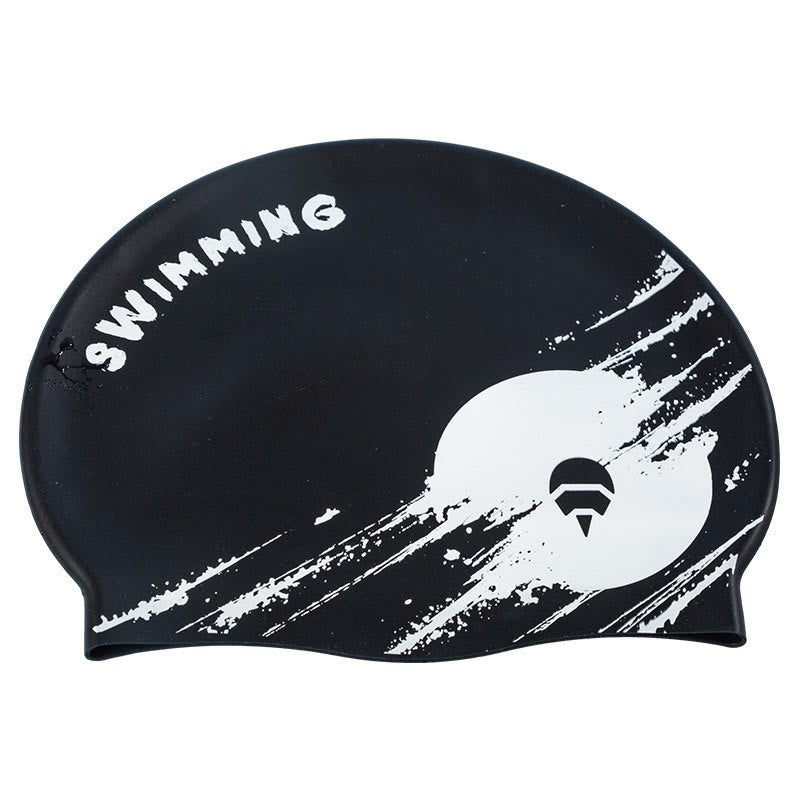 Badekappe mit bequemer Passform - Schwarz - One Size - image 9