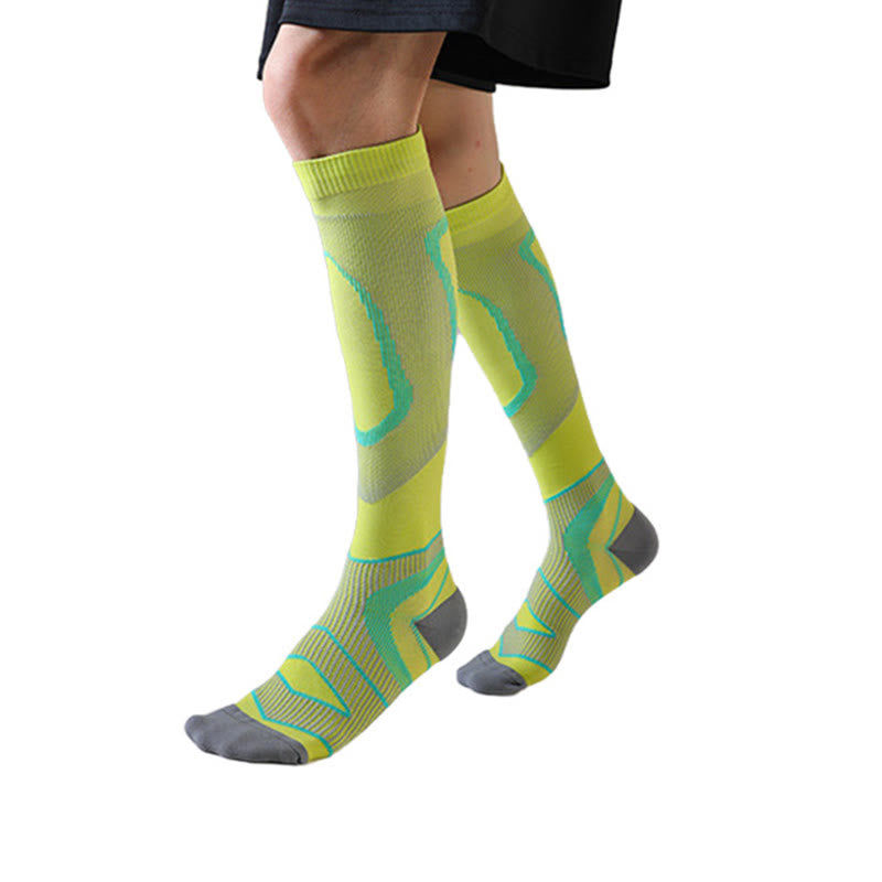 Sport-Fitness-Kompressionssocken (3 Paar) - image 1