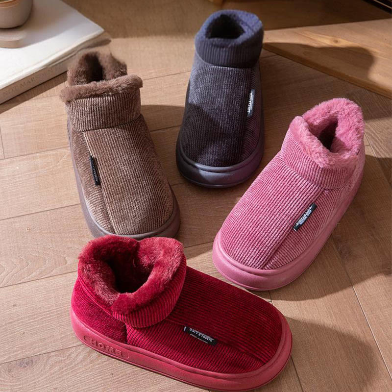 Hohe Winterhausschuhe in Übergröße - image 9