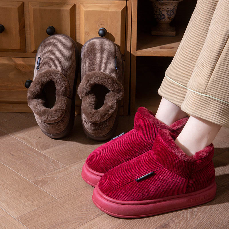 Hohe Winterhausschuhe in Übergröße - image 1