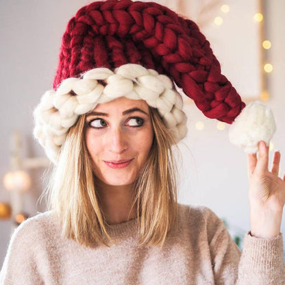 Dicke rote Weihnachtsmütze - image 1