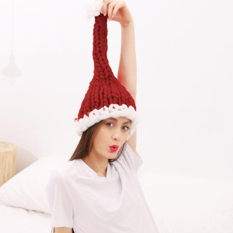 Dicke rote Weihnachtsmütze - image 5