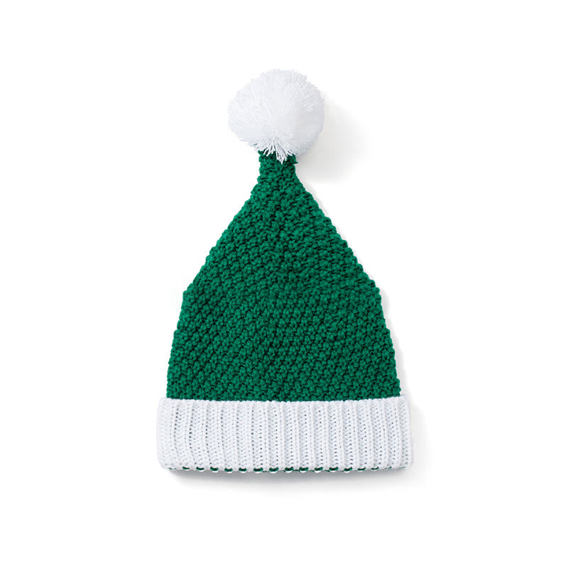 Grüne Streifen Rote Weihnachtsmütze - B - One Size - image 3