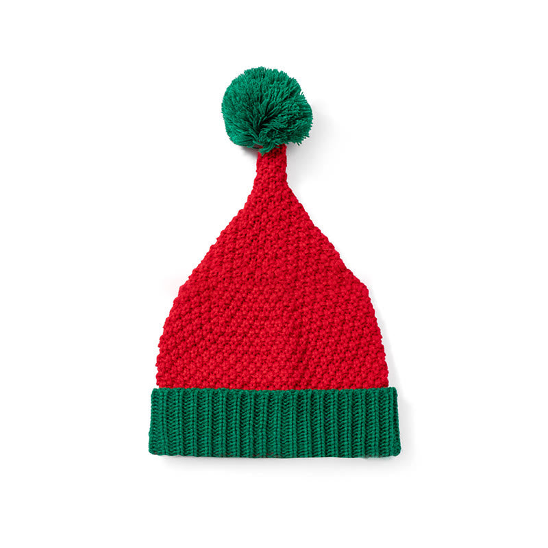 Grüne Streifen Rote Weihnachtsmütze - C - One Size - image 4