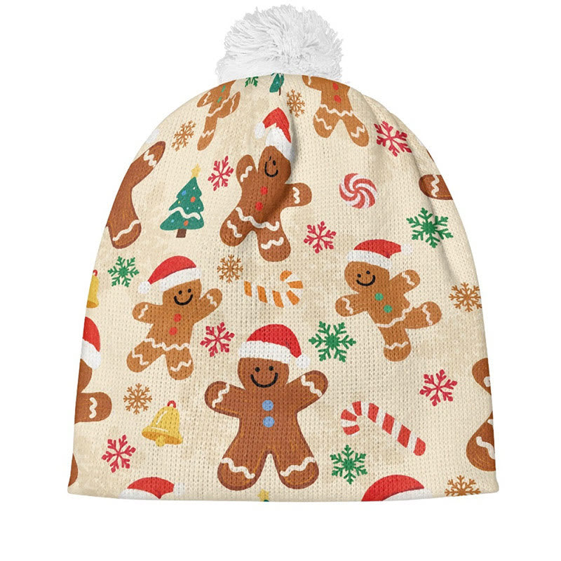 Lebkuchenmann-Weihnachtsbaum-Mütze - image 5