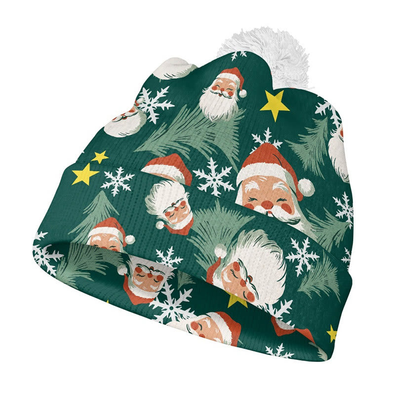 Lebkuchenmann-Weihnachtsbaum-Mütze - Grün - One Size - image 4