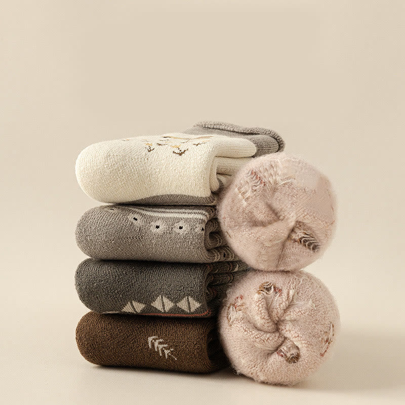 Niedliche Cartoon-Viertelsocken (5 Paar) - image 15