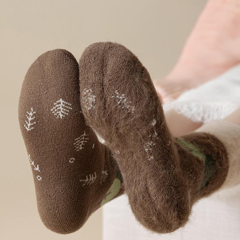 Plusock Süße Cartoon-Viertel-Socken (5 Paar) - image 3