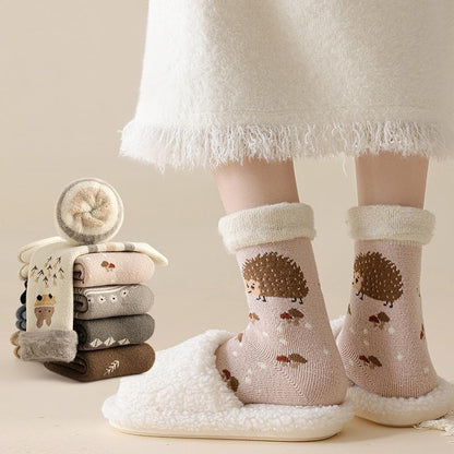 Niedliche Cartoon-Viertelsocken (5 Paar) - Mehrfarbig - EU36-41(US3-7.5) - image 2