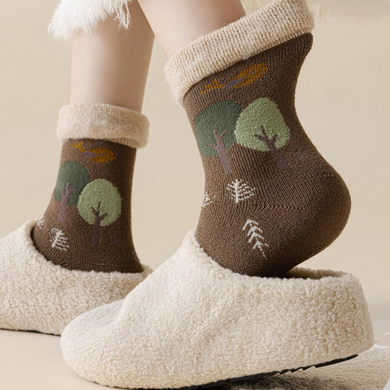 Plusock Süße Cartoon-Viertel-Socken (5 Paar) - image 8