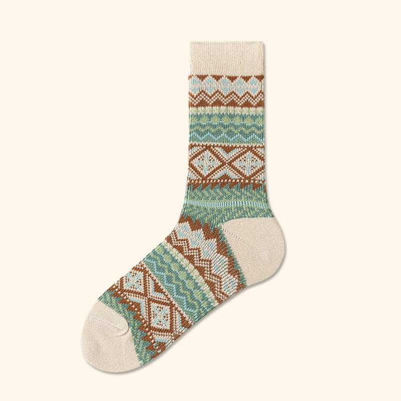 Plusock Viertelsocken mit Rautenstreifen in Übergröße (4 Paar) - Khaki - EU39-44(US6-10) - image 11
