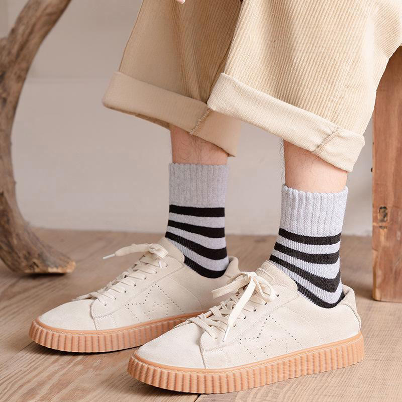 Plusock Übergröße Classic Stripes Quarter Socken (5 Paar) - image 6