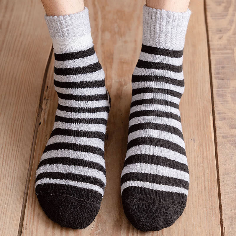 Plusock Übergröße Classic Stripes Quarter Socken (5 Paar) - image 4