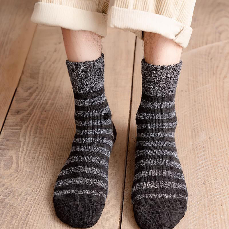 Plusock Übergröße Classic Stripes Quarter Socken (5 Paar) - image 1