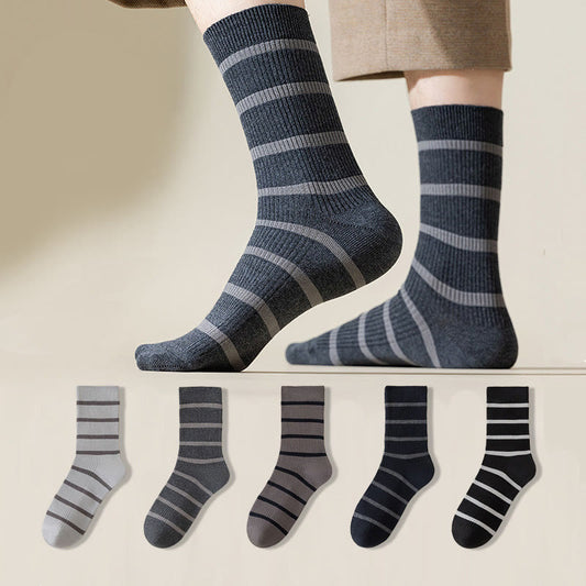 Plusock Weiche, schweißabsorbierende Viertelsocken in Übergröße (5 Paar) - Mehrfarbig - EU39-44(US6-10) - image 0