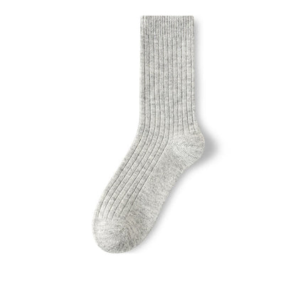Plusock Klassische Wollsocken in Übergröße (3 Paar) - Hellgrau - EU39-44 (US6-10) - image 8
