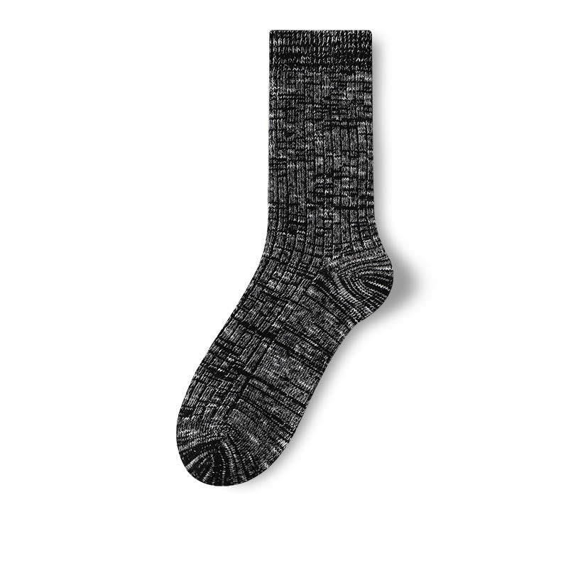 Klassische Viertelsocken aus Wolle (3 Paar) - Schwarz - EU39-44 (US6-10) - image 10