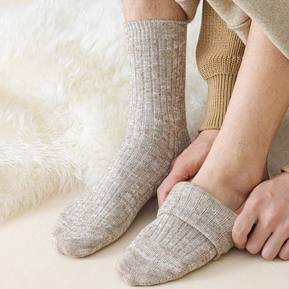 Klassische Viertelsocken aus Wolle (3 Paar) - image 2