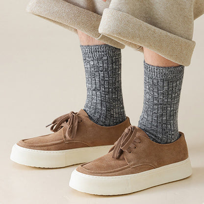 Klassische Viertelsocken aus Wolle (3 Paar) - image 7