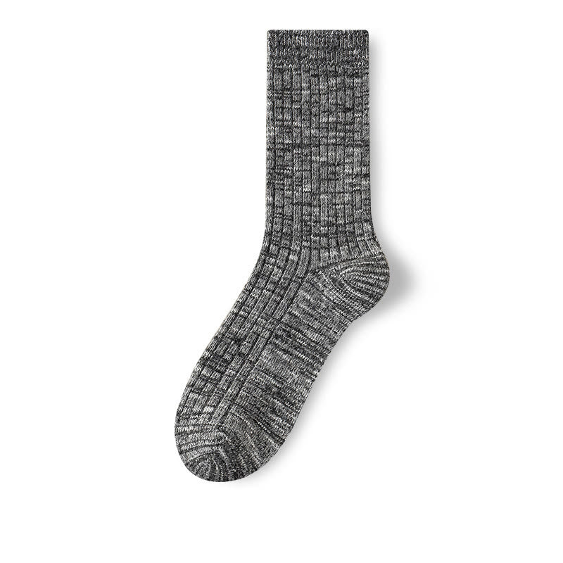 Klassische Viertelsocken aus Wolle (3 Paar) - Dunkelgrau - EU39-44 (US6-10) - image 13