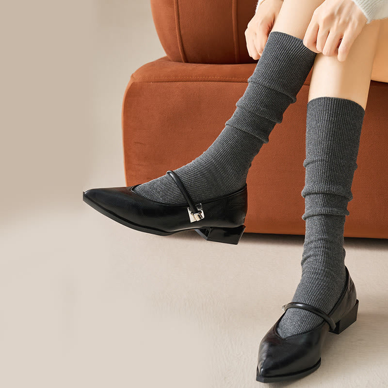 Plusock Antibakterielle Kniestrümpfe in Übergröße (3 Paar) - image 7