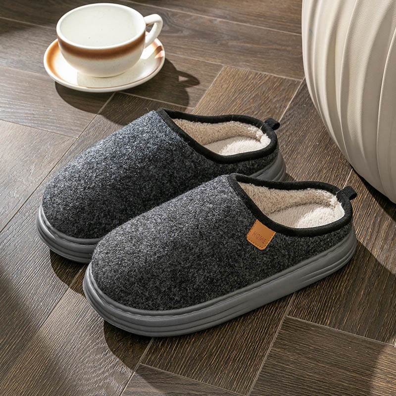 Plusock – Dichte Hausschuhe in Übergröße - Schwarz - EU49-50 (US14-15) - image 10