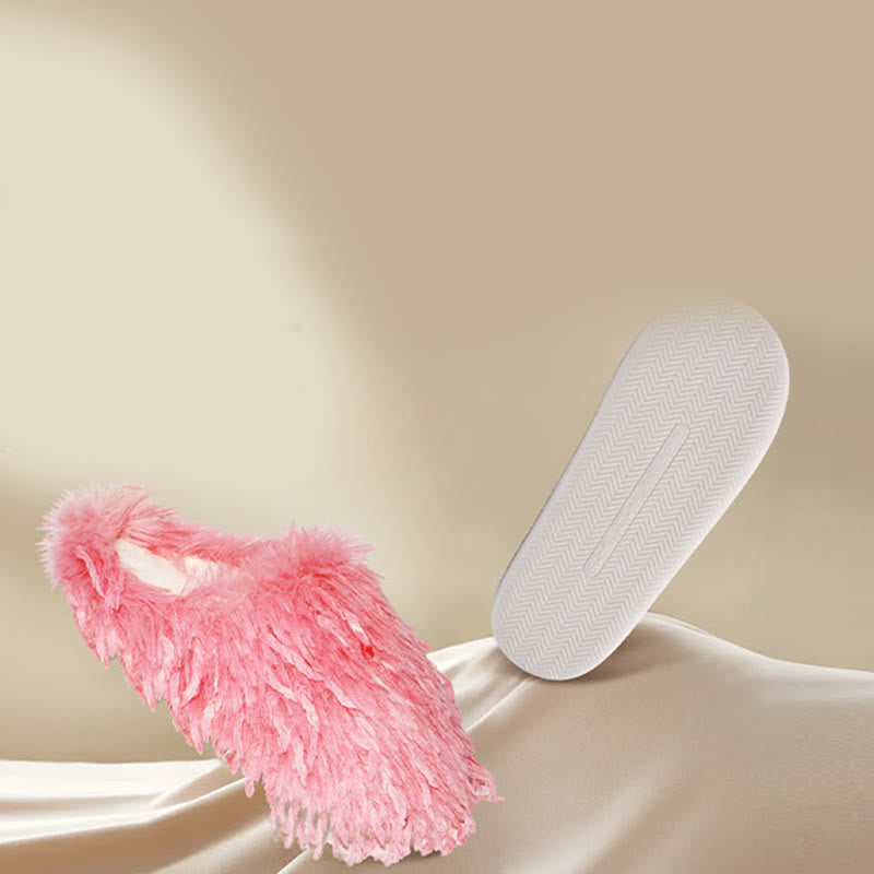 Plusock – Flauschige Fell-Hausschuhe in Übergröße - image 8