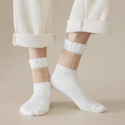 Plusock Übergrößen-Viertel-Socken aus Korallensamt (6 Paar) - image 1