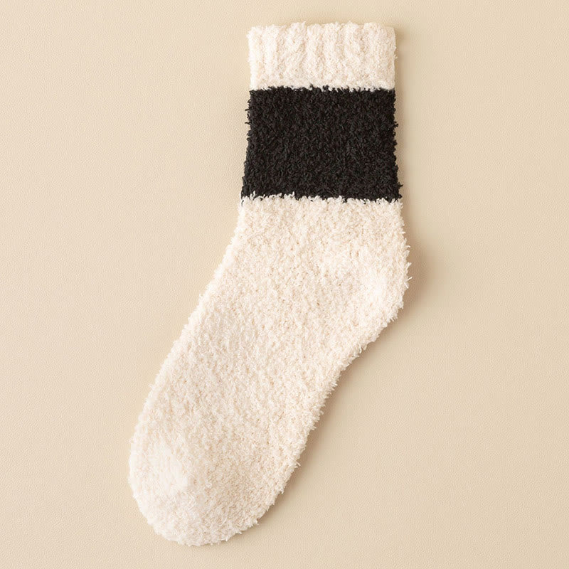 Plusock Übergrößen-Viertel-Socken aus Korallensamt (6 Paar) - Rosa - EU39-44 (US6-10) - image 4