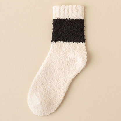 Plusock Übergrößen-Viertel-Socken aus Korallensamt (6 Paar) - Rosa - EU39-44 (US6-10) - image 4