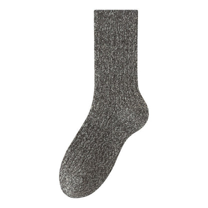 Plusock Übergröße, einfarbige Kaschmir-Viertel-Socken (6 Paar) - Dunkelgrau - EU39-44 (US6-10) - image 13