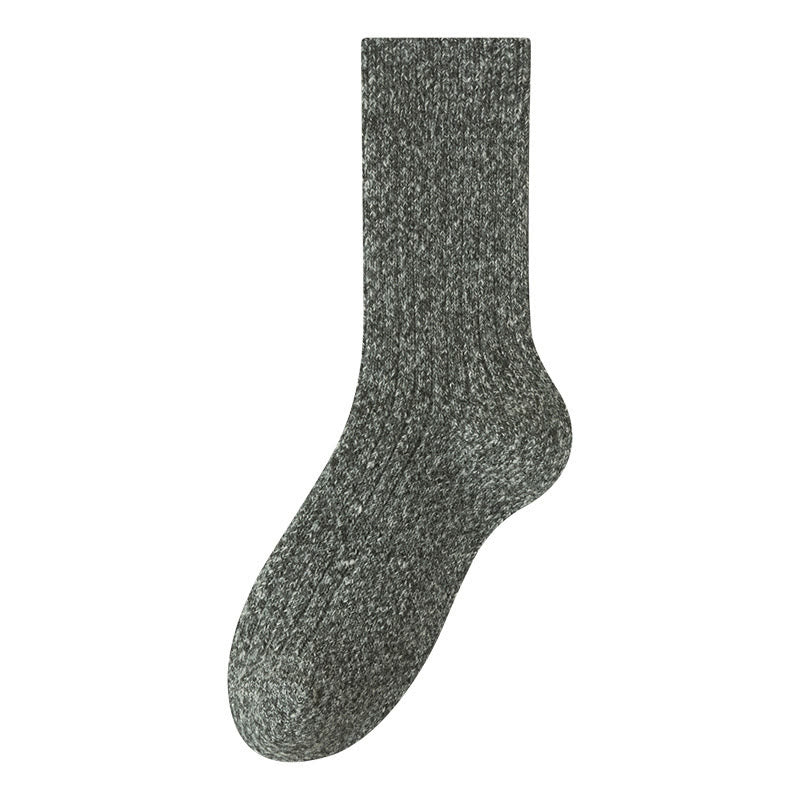 Plusock Übergröße, einfarbige Kaschmir-Viertel-Socken (6 Paar) - Grün - EU39-44 (US6-10) - image 11