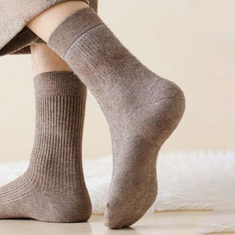 Plusock Übergröße, einfarbig, lässige Viertelsocken (4 Paar) - image 6