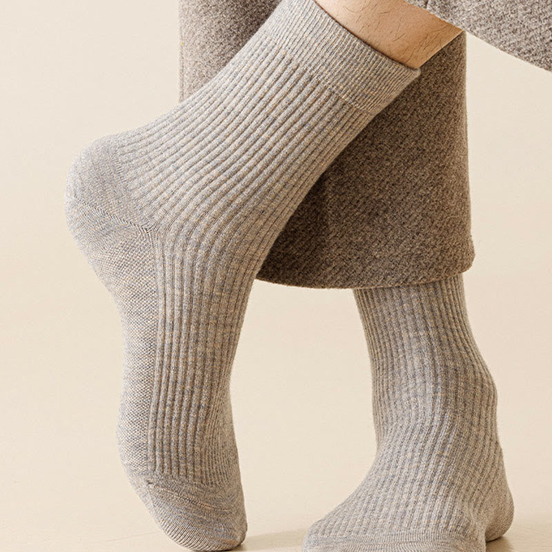 Plusock Übergröße, einfarbig, lässige Viertelsocken (4 Paar) - image 5