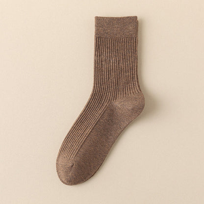 Plusock Übergröße, einfarbig, lässige Viertelsocken (4 Paar) - Braun - EU39-44 (US6-10) - image 15