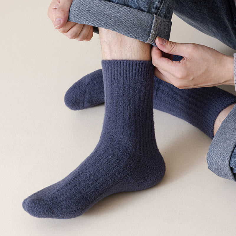 Plusock Übergröße Retro Einfarbige Viertelsocken (3 Paar) - image 6