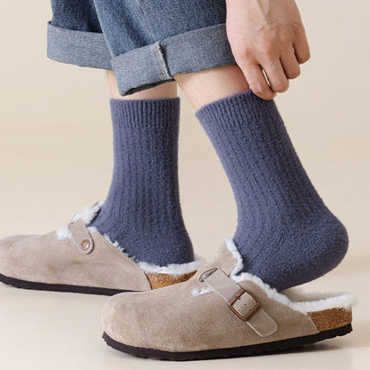 Plusock Übergröße Retro Einfarbige Viertelsocken (3 Paar) - image 8