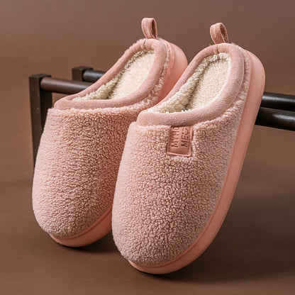 Einfache Plüschpantoffeln in Übergröße - Rosa - EU44-45(US10-11) - image 10