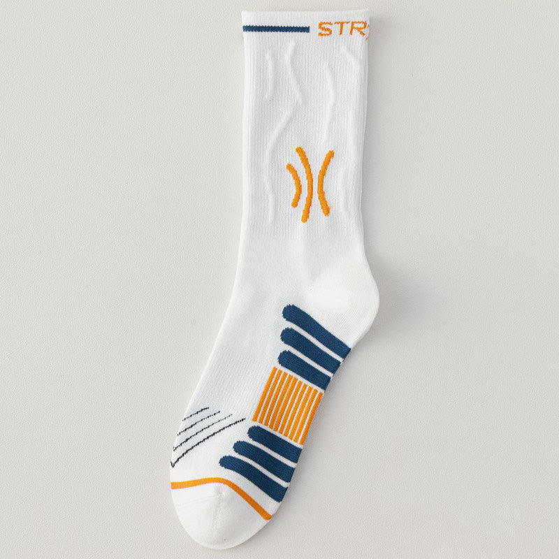 Plusock Nahtlose Viertelkompressionsstrümpfe in Übergröße (5 Paar) - Weiß - EU39-45(US6-11) - image 11