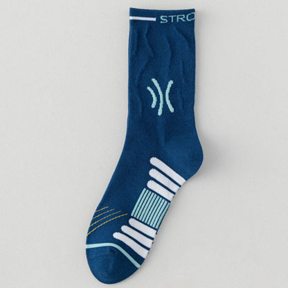 Plusock Nahtlose Viertelkompressionsstrümpfe in Übergröße (5 Paar) - Marineblau - EU39-45(US6-11) - image 12