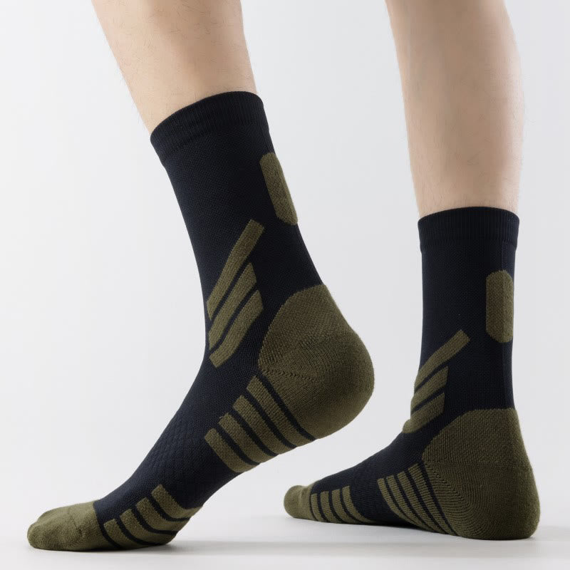 Plusock Basketball-Viertelkompressionssocken in Übergröße (5 Paar) - image 2