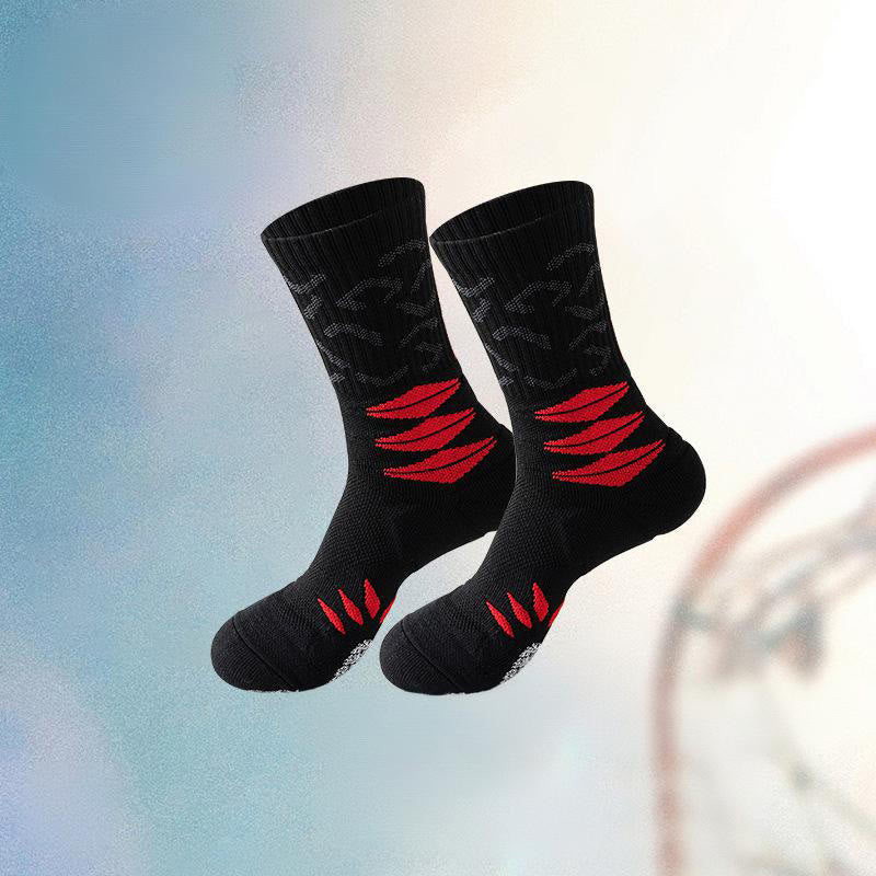 Plusock Plus Size Ergonomische Viertelkompressionsstrümpfe (5 Paar) - Rot - EU38-44(US5-10) - image 11