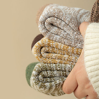 Plusock Plus Size Weiche Plüsch-Viertelsocken (5 Paar) - image 10