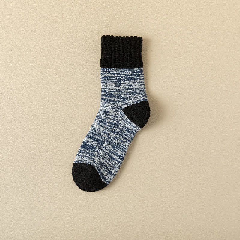 Plusock Plus Size Weiche Plüsch-Viertelsocken (5 Paar) - Schwarz - EU39-44(US6-10) - image 14