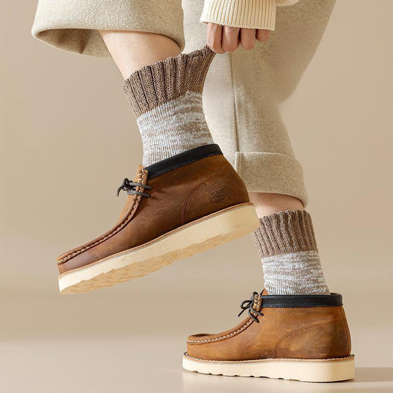 Plusock Plus Size Weiche Plüsch-Viertelsocken (5 Paar) - image 8