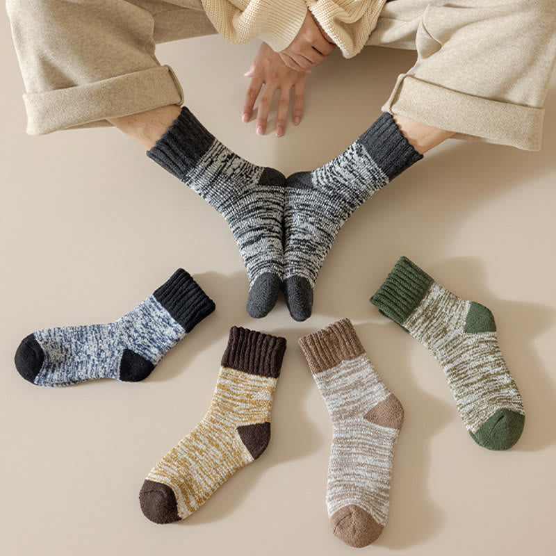 Plusock Plus Size Weiche Plüsch-Viertelsocken (5 Paar) - image 9
