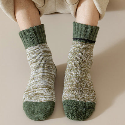 Plusock Plus Size Weiche Plüsch-Viertelsocken (5 Paar) - image 7