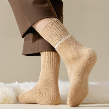 Plusock Plus Size Kuschelige Fleece-Viertelsocken (6 Paar) - image 4