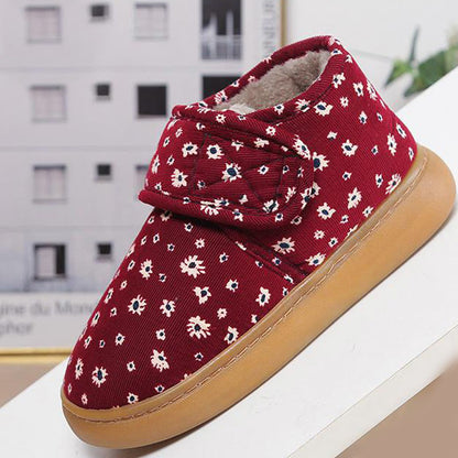 Plusock Hausschuhe mit Blumenmuster in Übergröße - image 10